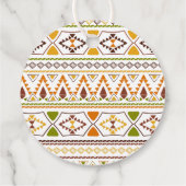 Étiquettes Cadeau Baby shower muchacho de fêtes mexicaines (Dos)