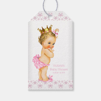 Étiquettes-cadeau Baby Shower Princesse