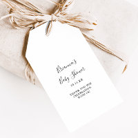 Baby-Shower Simple Minimaliste