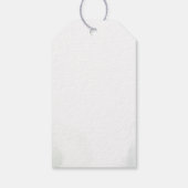 Étiquettes-cadeau Baby shower végétal Eucalyptus (Dos)