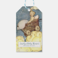 Baby shower vintage Lune et étoiles