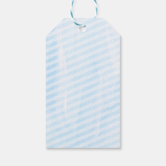 Étiquettes-cadeau Baby Tea Party | Balise Cadeau Baby shower Faveur (Dos)