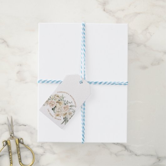 Étiquettes-cadeau Bachelorette Week-end Fête Favoriser Cadeau Person (Avec de laficelle)