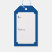 Étiquettes-cadeau Badge de caractère Empreinte de patte Scooby-Doo (Dos)