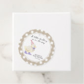 Étiquettes Cadeau Bain de bébé Caneton Mignon (En situation)