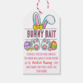 Étiquettes-cadeau Bain de Pâques rose (Devant)