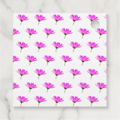 Étiquettes Cadeau Baise rose (Dos)