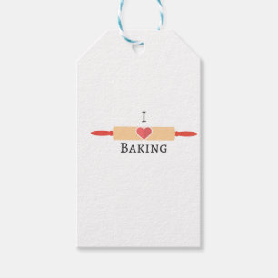 Étiquettes-cadeau Bakers Love