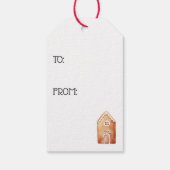 Étiquettes-cadeau Baking Spirits Bright Christmas Cookie Balise (Dos)