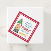 Étiquettes Cadeau Baking Spirits Bright Cookie Christmas Holiday Gi (En situation)