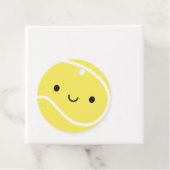 Étiquettes Cadeau Bal de tennis de Kawaii (En situation)