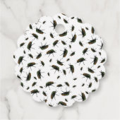 Étiquettes Cadeau Balise Beetle Bogue / Favoriser - Option personnal (Dos)