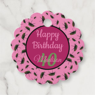 Étiquettes Cadeau Balise Beetle Bug / Favoriser