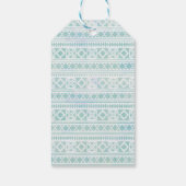 Étiquettes-cadeau Balise Blue Boho Dreamcatcher Favoriser (Dos)