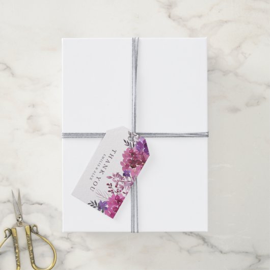 Étiquettes-cadeau Balise Boho Botaniques Mariage Favor Cadeau Hang (Avec de la ficelle)