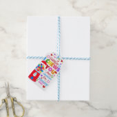 Étiquettes-cadeau Balise Bubblegum Valentine Favor (Avec de laficelle)