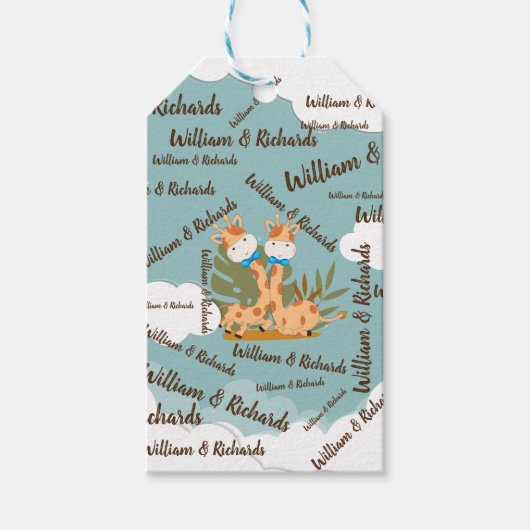 Étiquettes-cadeau Balise cadeau (Devant)