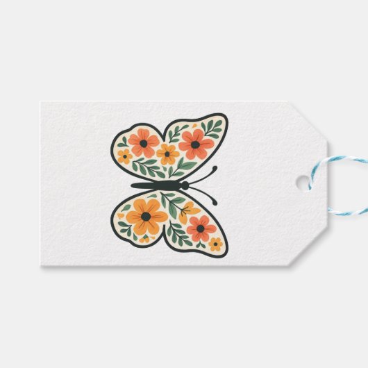 Étiquettes-cadeau Balise cadeau (Devant (Horizontal))