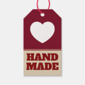 Étiquettes-cadeau Balise cadeau à la main (Devant)