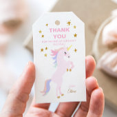 Étiquettes-cadeau Balise Cadeau Anniversaire Unicorn - Favoriser les