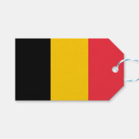 Balise cadeau avec Drapeau de Belgique