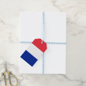 Étiquettes-cadeau Balise cadeau avec Drapeau de France (With Twine)