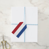 Étiquettes-cadeau Balise cadeau avec drapeau de Pays-Bas (With Twine)