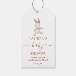 Étiquettes-cadeau Balise cadeau Baby shower Bunny Nursery
