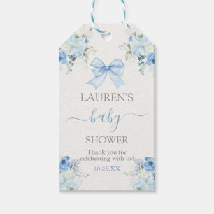 Étiquettes-cadeau Balise cadeau Baby shower garçon de la ceinture ro