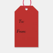 Étiquettes-cadeau Balise cadeau Bowl of Cherries (Dos)