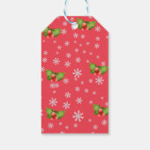 Étiquettes-cadeau Balise Cadeau Charmant hiver Snowman (Dos)