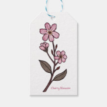 Balise cadeau Cherry Blossom