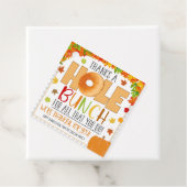 Étiquettes Cadeau Balise Cadeau Chute Bagel, Cadeau Appréciation (En situation)