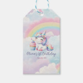 Étiquettes-cadeau Balise cadeau d'anniversaire de l'arc-en-ciel de l (Devant)