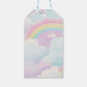 Étiquettes-cadeau Balise cadeau d'anniversaire de l'arc-en-ciel de l (Dos)