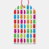 Étiquettes-cadeau Balise cadeau d'anniversaire de l'ours de gomme (Dos)