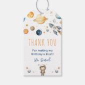 Étiquettes-cadeau Balise cadeau d'anniversaire de naissance de l'ast (Devant)