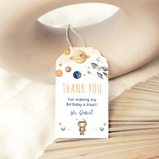 Étiquettes-cadeau Balise cadeau d'anniversaire de naissance de l'ast