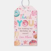 Étiquettes-cadeau Balise cadeau d'anniversaire Donut Candy (Devant)