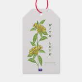 Étiquettes-cadeau Balise cadeau d'anniversaire heureuse (Dos)