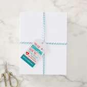 Étiquettes-cadeau Balise Cadeau d'appréciation de l'infirmière (Avec de laficelle)