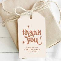 Balise cadeau de Baby shower Boho