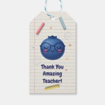 Balise cadeau de Berry Thankful Teacher