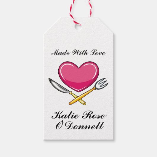 Étiquettes-cadeau Balise cadeau de cuisine - SRF (Devant)