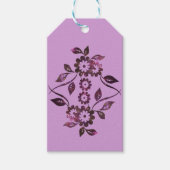 Étiquettes-cadeau Balise cadeau de fleurs (Devant)