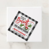 Étiquettes Cadeau Balise cadeau de gâteau cadeau de Noël (En situation)