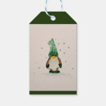 Balise cadeau de gnome d'hiver de l'Alaska