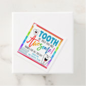 Étiquettes Cadeau Balise cadeau de la semaine d'appréciation dentair (En situation)