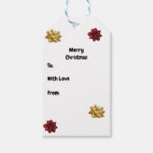 Étiquettes-cadeau Balise cadeau de l'Alligator Christmas Tree (Devant)