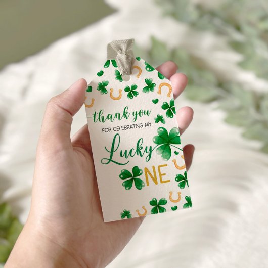 Étiquettes-cadeau Balise cadeau de Lucky One st patrick